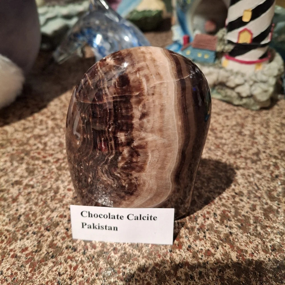 Chocolate Calcite Freeform - Picture 6 of 6